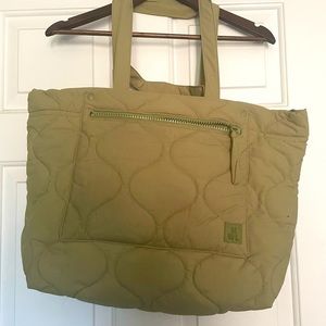 madewell green weekender carry on bag